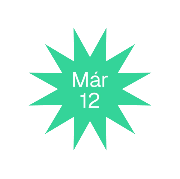 Világos zöld csillag már 12