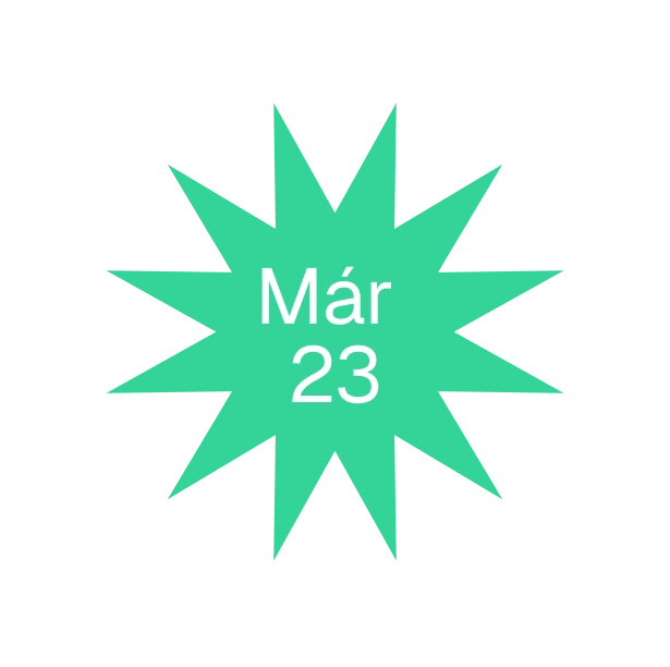 Világos zöld csillag már 23